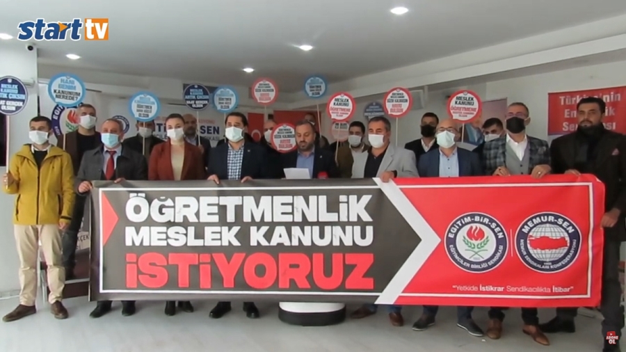 ÖĞRETMENLİK MESLEK KANUNU İSTİYORLAR