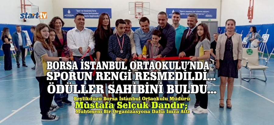 SPORUN RENGİ RESMEDİLDİ...