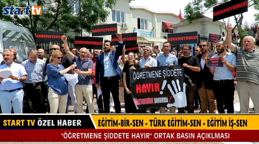 Sendikalar Şiddete Hayır’da Buluştu