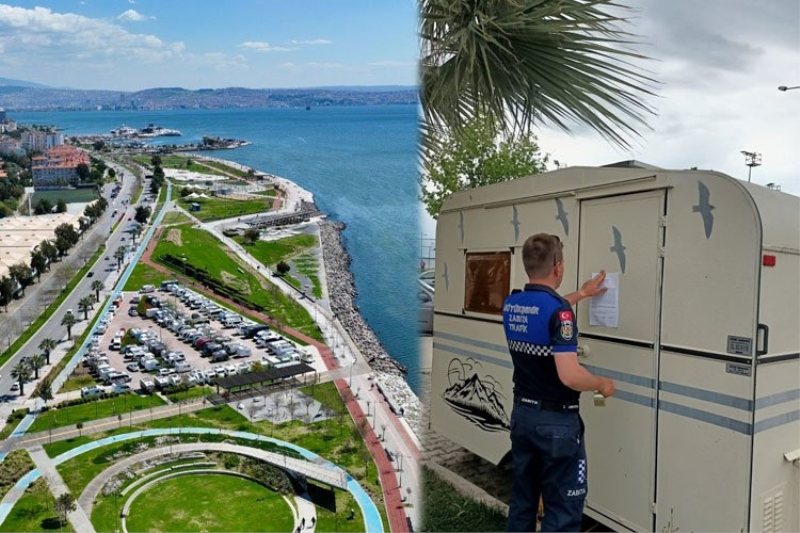 Karavan İşgaline Zabıta Engeli