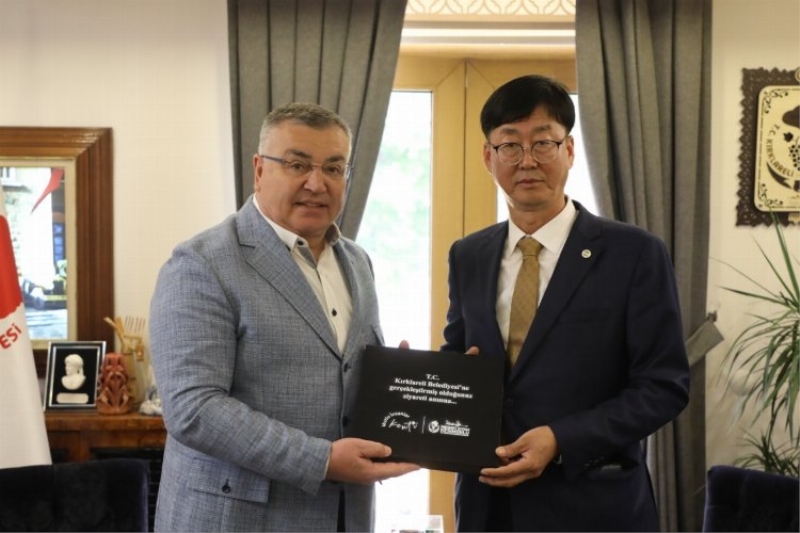 Güney Kore’den Başkan Kesimoğlu’na Ziyaret