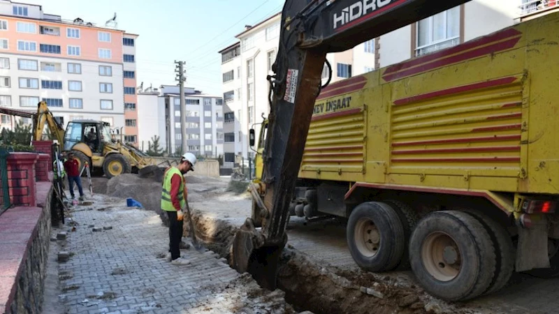 Afşin Merkezi Yeni Altyapısına Kavuşuyor