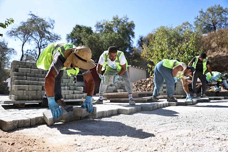 Büyükşehir’de hedef 1 milyon metrekare beton parke taşı