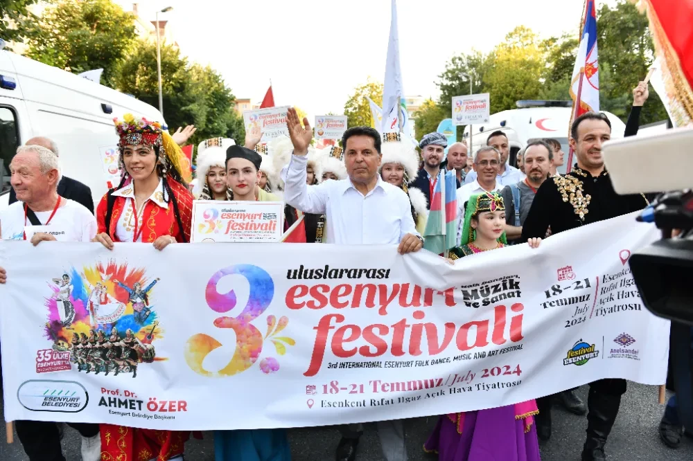  Halk Dansları Müzik ve Sanat Festivali’nden tüm dünyaya barış ve kardeşlik mesajı